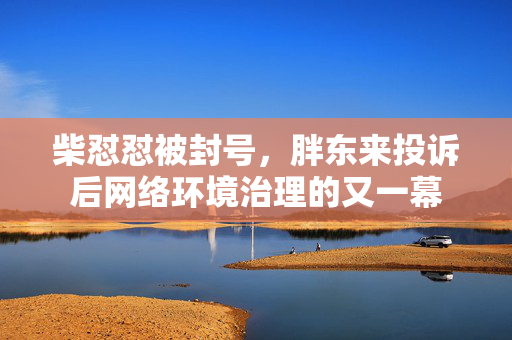 柴怼怼被封号，胖东来投诉后网络环境治理的又一幕
