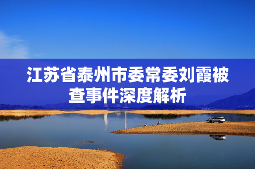 江苏省泰州市委常委刘霞被查事件深度解析