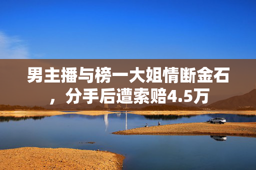 男主播与榜一大姐情断金石，分手后遭索赔4.5万