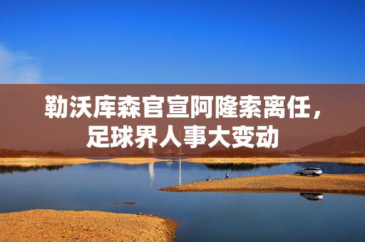 勒沃库森官宣阿隆索离任，足球界人事大变动