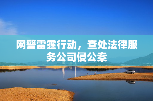网警雷霆行动，查处法律服务公司侵公案