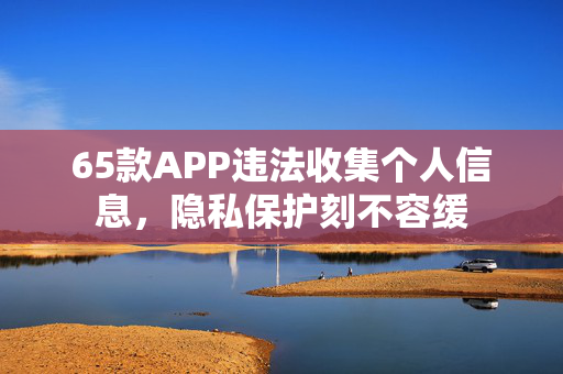 65款APP违法收集个人信息，隐私保护刻不容缓