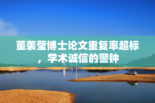 董袭莹博士论文重复率超标，学术诚信的警钟