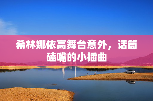 希林娜依高舞台意外，话筒磕嘴的小插曲