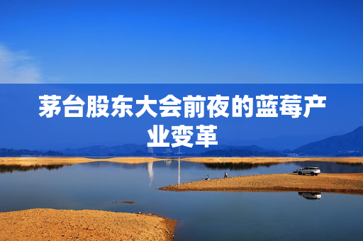 茅台股东大会前夜的蓝莓产业变革