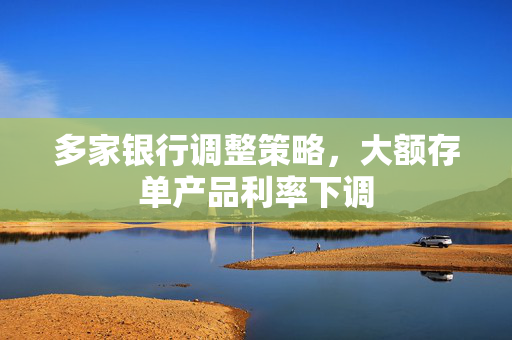 多家银行调整策略，大额存单产品利率下调