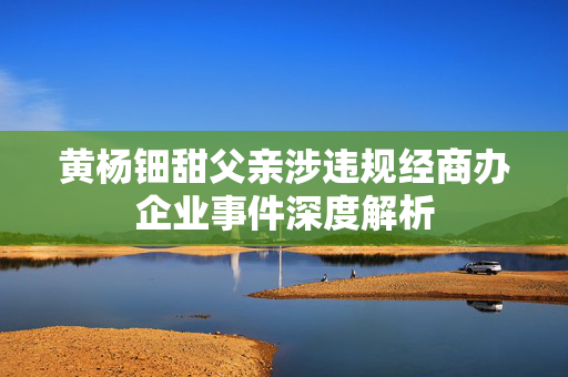 黄杨钿甜父亲涉违规经商办企业事件深度解析