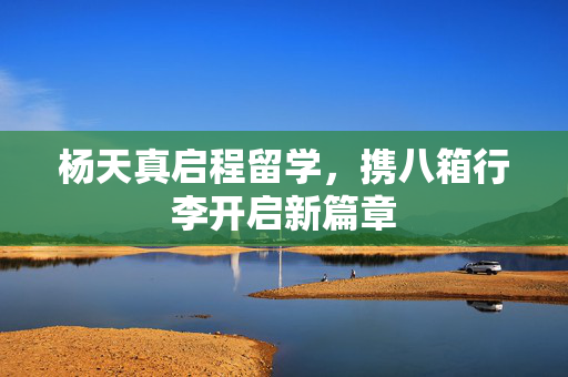 杨天真启程留学，携八箱行李开启新篇章