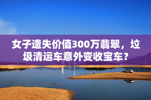 女子遗失价值300万翡翠，垃圾清运车意外变收宝车？