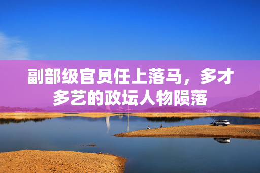 副部级官员任上落马，多才多艺的政坛人物陨落