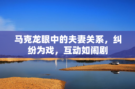 马克龙眼中的夫妻关系，纠纷为戏，互动如闹剧