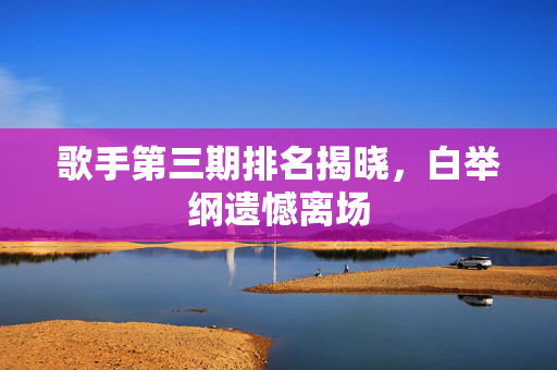 歌手第三期排名揭晓，白举纲遗憾离场