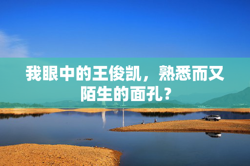 我眼中的王俊凯，熟悉而又陌生的面孔？