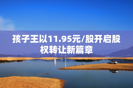 孩子王以11.95元/股开启股权转让新篇章