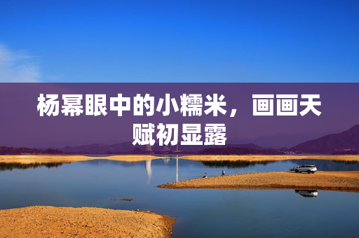 杨幂眼中的小糯米，画画天赋初显露
