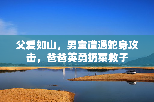 父爱如山，男童遭遇蛇身攻击，爸爸英勇扔菜救子
