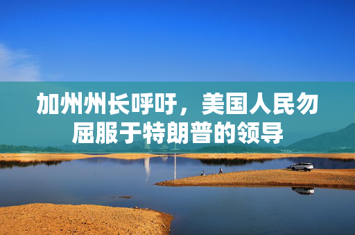 加州州长呼吁，美国人民勿屈服于特朗普的领导