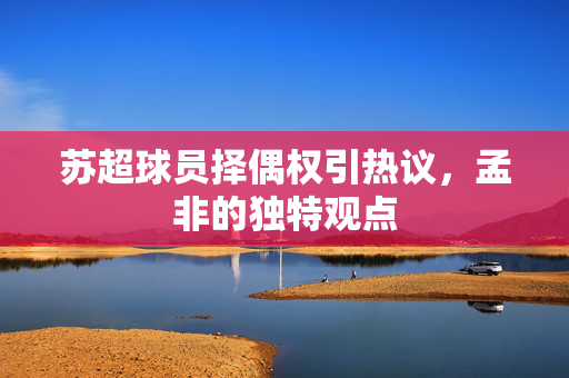 苏超球员择偶权引热议，孟非的独特观点
