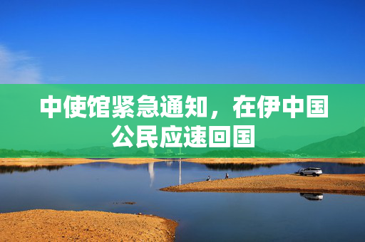 中使馆紧急通知，在伊中国公民应速回国