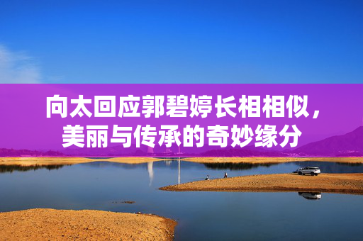 向太回应郭碧婷长相相似，美丽与传承的奇妙缘分