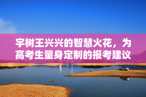 宇树王兴兴的智慧火花，为高考生量身定制的报考建议指南