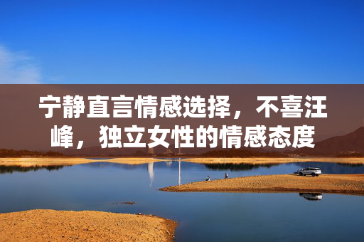 宁静直言情感选择，不喜汪峰，独立女性的情感态度