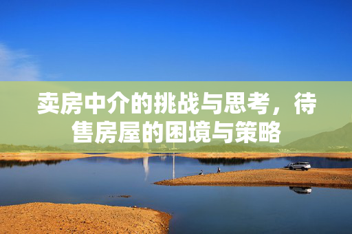 卖房中介的挑战与思考，待售房屋的困境与策略