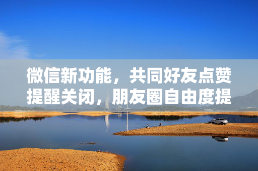 微信新功能，共同好友点赞提醒关闭，朋友圈自由度提升