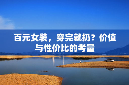百元女装，穿完就扔？价值与性价比的考量