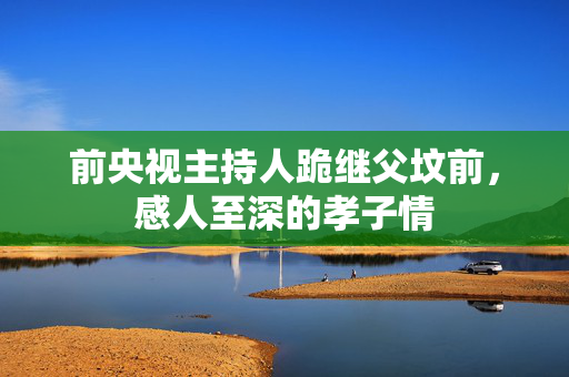 前央视主持人跪继父坟前，感人至深的孝子情
