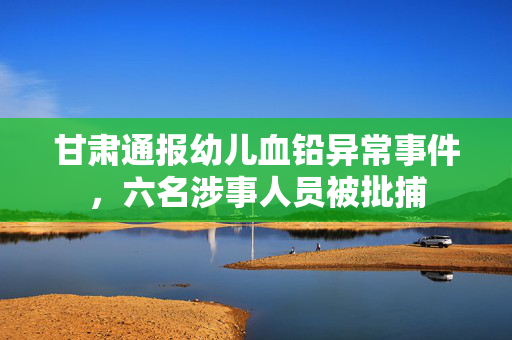 甘肃通报幼儿血铅异常事件，六名涉事人员被批捕