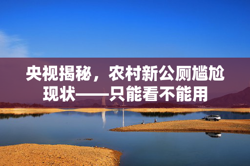 央视揭秘，农村新公厕尴尬现状——只能看不能用