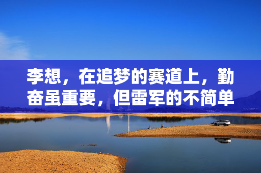 李想，在追梦的赛道上，勤奋虽重要，但雷军的不简单另辟蹊径