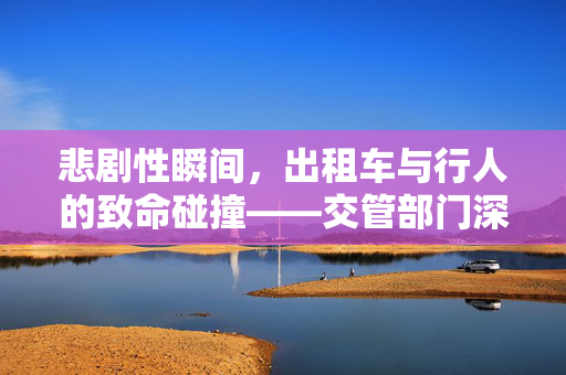 悲剧性瞬间，出租车与行人的致命碰撞——交管部门深入调查中