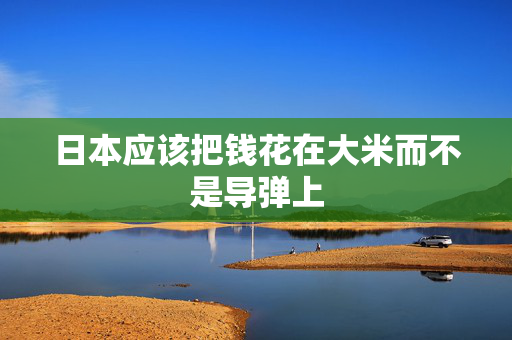 日本应该把钱花在大米而不是导弹上