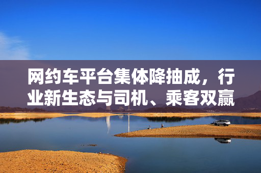网约车平台集体降抽成，行业新生态与司机、乘客双赢的未来