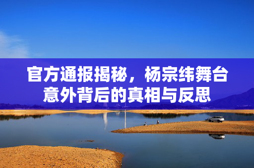 官方通报揭秘，杨宗纬舞台意外背后的真相与反思