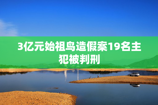 3亿元始祖鸟造假案19名主犯被判刑
