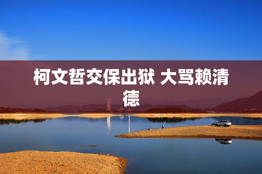 柯文哲交保出狱 大骂赖清德