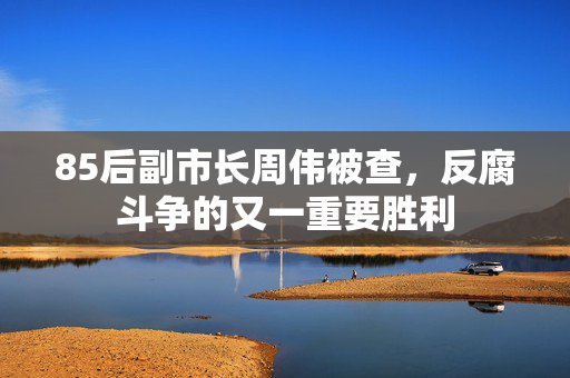 85后副市长周伟被查，反腐斗争的又一重要胜利