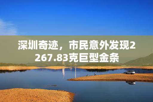 深圳奇迹，市民意外发现2267.83克巨型金条