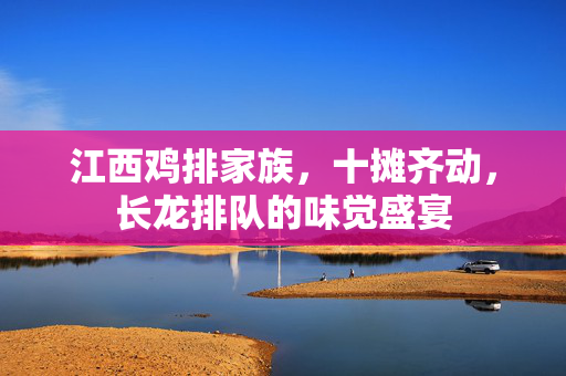 江西鸡排家族，十摊齐动，长龙排队的味觉盛宴