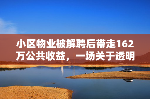 小区物业被解聘后带走162万公共收益，一场关于透明与责任的深刻反思