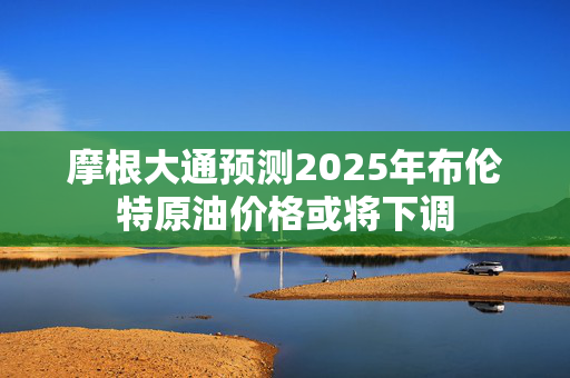 摩根大通预测2025年布伦特原油价格或将下调