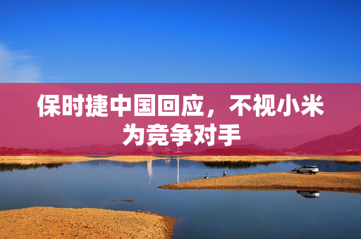 保时捷中国回应，不视小米为竞争对手
