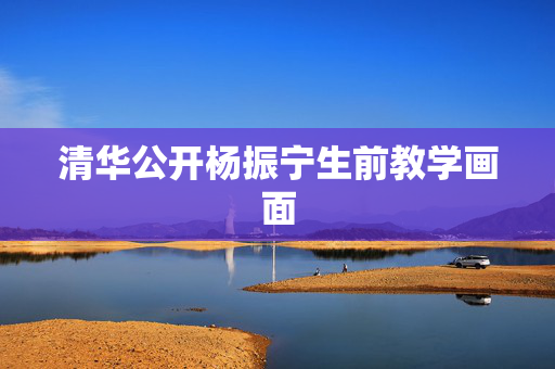 清华公开杨振宁生前教学画面