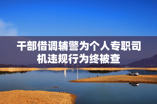 干部借调辅警为个人专职司机违规行为终被查