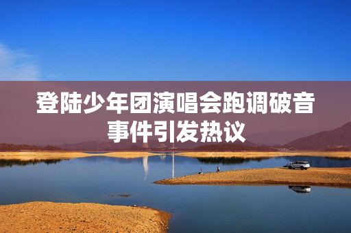 登陆少年团演唱会跑调破音事件引发热议
